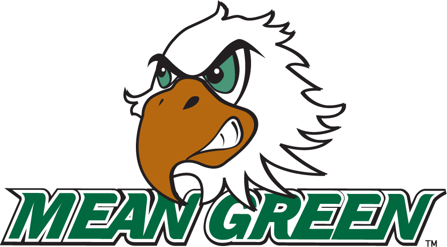 North Texas Mean Green 2003-2005 Mascot Logo v4 diy iron on heat transfer